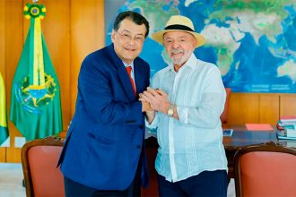 Senador Eduardo Braga e Lula