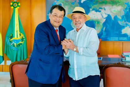 Senador Eduardo Braga e Lula