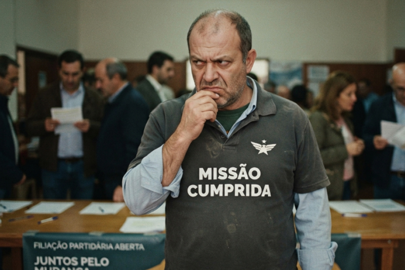 Filiação ao partido Missão gera suspeita de missão para mais um golpe (Imagem ilustrativa gerada por IA/Google)