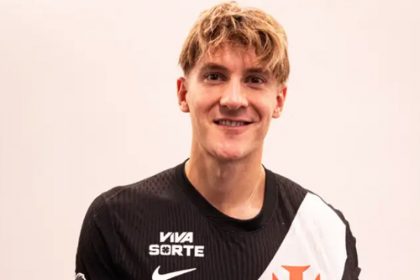 Facundo Colidio será o novo camisa 9 do Vasco (Foto: Matheus Lima/Vasco)