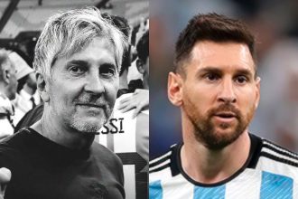 Jorge Messi e Lionel Messi