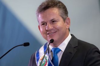 Ex-governador Mauro Mendes é alvo de busca e apreensão pela Polícia Federal (Foto: Secom/Govb MT)