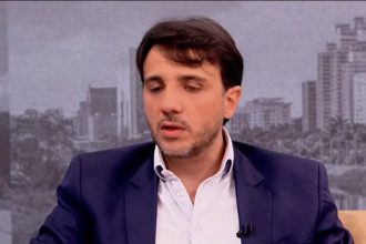 Renan Santos afirmou que desobedeceria ordem do STF, caso fosse presidente (Imagem: Globo News/Reprodução)