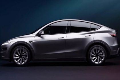 Tesla Model Y é o modelo da fab ricante que motorista perdeui o controlepor excesso de potência (Foto: Tesla/Divulgação)