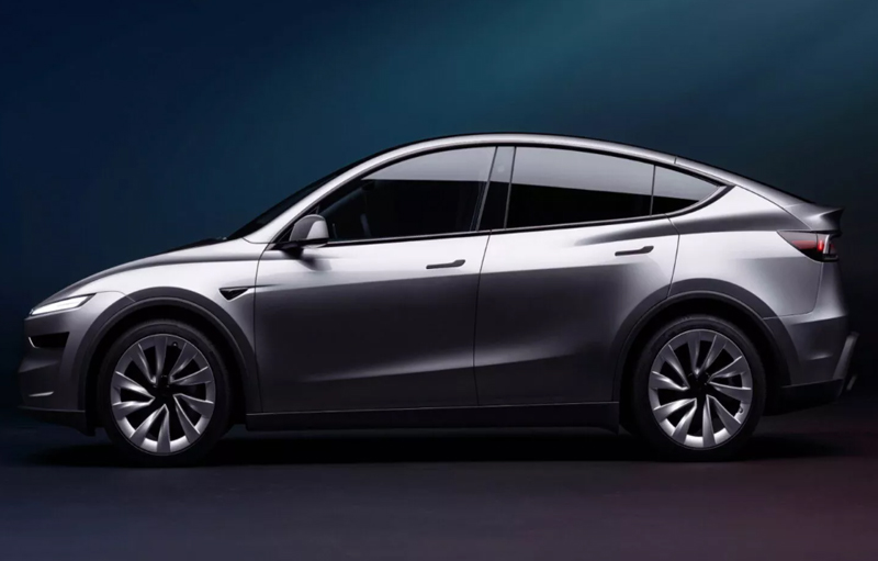 Tesla Model Y é o modelo da fab ricante que motorista perdeui o controlepor excesso de potência (Foto: Tesla/Divulgação)