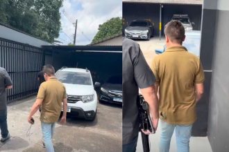 O empresário Erivelton da Frota Magalhães foi resgatado pela Polícia Civil do Amazonas (Foto: WhatsApp/reprodução)