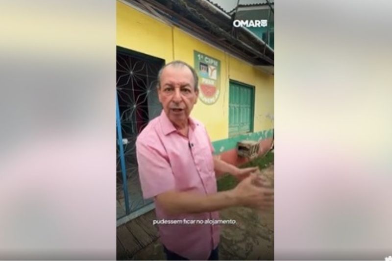 Na época da publicação, o senador Omar Aziz ainda era pré-candidato ao governo (Foto: Rede social/reprodução)