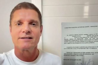 O ex-vice-prefeito de Manaus, Marcos Rotta, anunciou neste sábado (29) sua desfiliação do Avante (Foto: Rede social/reprodução)