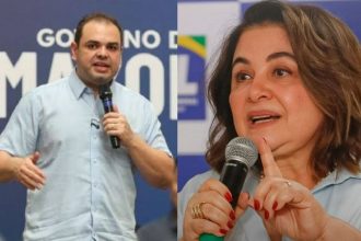 A ação contra Roberto Cidade foi apresentada pela coligação "Mudar é Urgente!" (PL/Novo), da candidata Maria do Carmo (Foto: WhatsApp/reprodução)