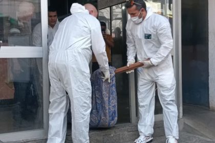 O venezuelano Cristian Alexander Gonzales Guilarte, de 37 anos, foi encontrado morto na manhã desta quinta-feira (6)
