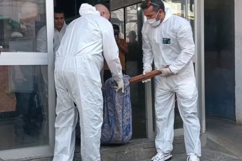 O venezuelano Cristian Alexander Gonzales Guilarte, de 37 anos, foi encontrado morto na manhã desta quinta-feira (6)