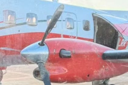 Segundo a Rico Táxi Aéreo, houve um alerta no painel da aeronave e tripulação para inspeção técnica (Foto: WhatsApp/reprodução)