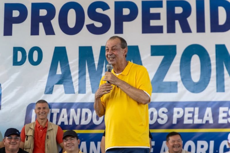 Omar Aziz (PSD) aparece entre os candidatos competitivos apontados pelo levantamento (Foto: Divulgação)