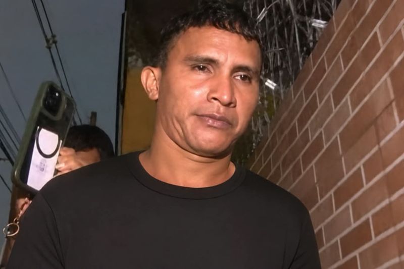 Segundo a polícia, Ezenilson Silva de Souza, 43, repassou o dinheiro para agiotas com os quais fez uma dívida de R$ 16 mil (Foto: WhatsApp/reprodução)