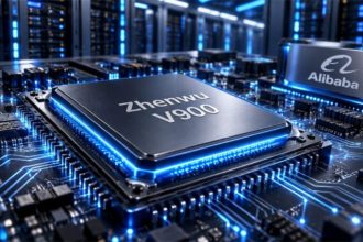 Alibaba lançou chip Zhenwu V900 para novo modelo de IA (Imagem ilutsrativa: Alibaba/Divulgação)
