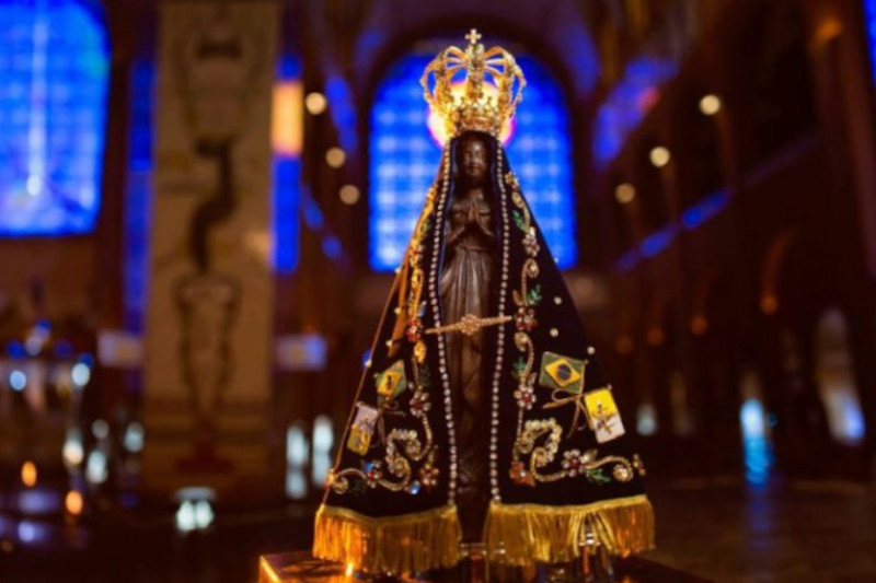 Imagem de Nossa Senhopra Aparecida: boato gerou onda de comentários sobre a santa (Foto: Scalabrinianos.com/Divulgação)