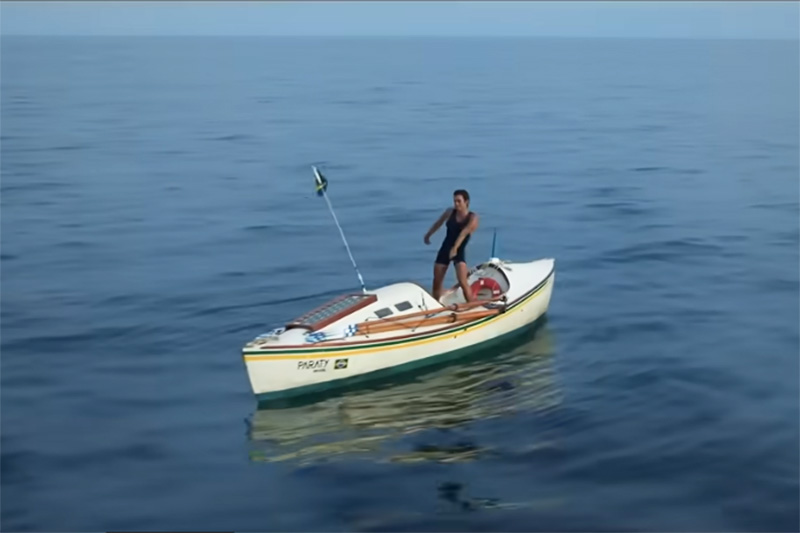 Cena de 100 Dias, filme inspirado em Amyr Klink, que disputa indicação ao Oscar (Imagem: Trailer/YouTube/Reprodução)