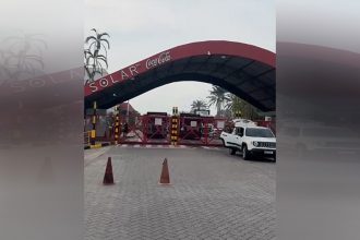 Greve ocorre na Solar Coca-Cola nesta quinta-feira (Imagem: WhatsApp/Reprodução)