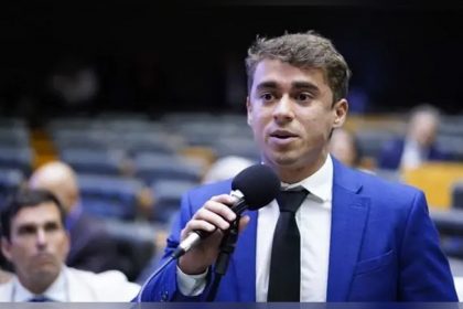 Deputado Nikolas Ferreira (PL) se refere a Daniel Vorcaro como ‘Dani’ (Foto: Pablo Valadares/Agência Câmara)