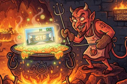 O STF está um inferno com a corrida eleitoral (Imagem ilustrativa gerada por IA/Google)