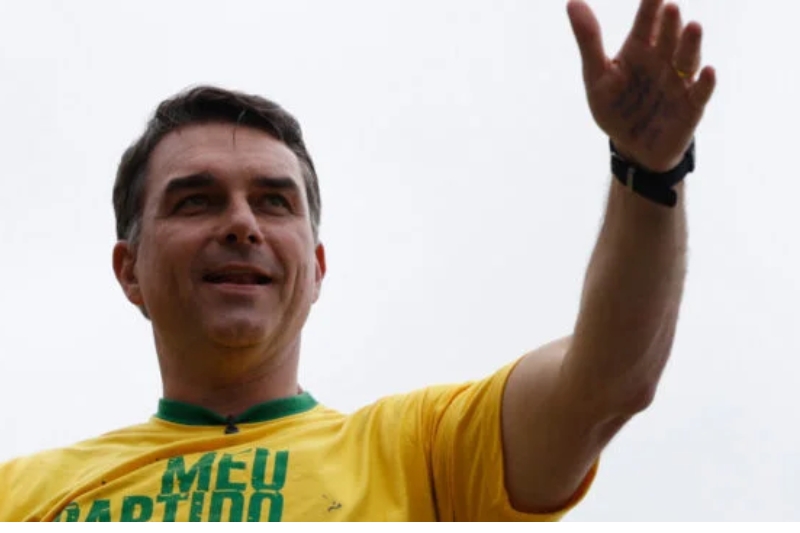 O candidato à Presidência da República, Flávio Bolsonaro (Foto: Fernando Frazão/Agência Brasil)