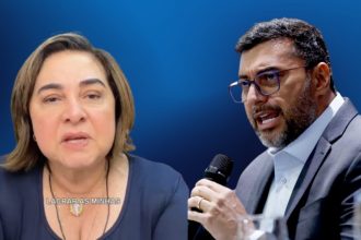 Maria do Carmo rebateu Wilson Lima que sereferiu a ela como "candidata que comemorou ameaça" contra ele (Foto: Divulgação)