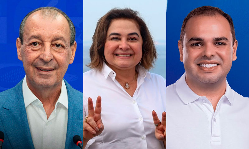 Omar Aziz Maria do Carmo e Roberto Cidade