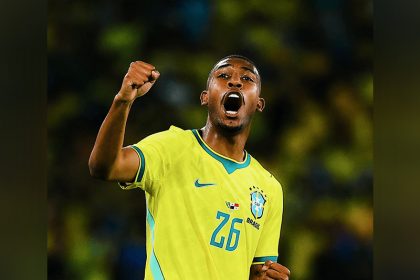 Rayan marcou o gol de empate do Brasil aos 49 minutos do segundo tempo (Foto: Fifa World Cup/X)