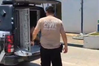 O suspeito, de 35 anos, é servidor da Secretaria Municipal de Esportes de Itapiranga e foi preso pela Polícia Civil. (Foto: Divulgação)