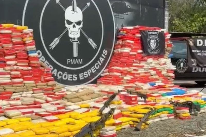 Os casos envolvem apreensões de drogas e até armamentos de guerra (Foto: Divulgação)