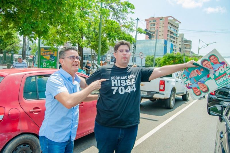 David Almeida (Avante) alega que o conteúdo o responsabiliza pela morte de uma grávida e do bebê dela em um acidente causado por um buraco (Foto: Internet/reprodução)