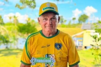 Francisco Cordeiro da Silva, de 67 anos, está desaparecido desde a manhã de segunda-feira (7) (Foto: WhatsApp/reprodução