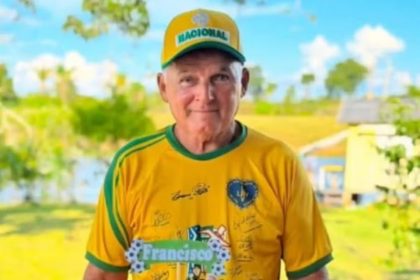 Francisco Cordeiro da Silva, de 67 anos, está desaparecido desde a manhã de segunda-feira (7) (Foto: WhatsApp/reprodução