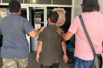 O suspeito foi preso pela Polícia Civil do Amazonas (Foto: Divulgação)