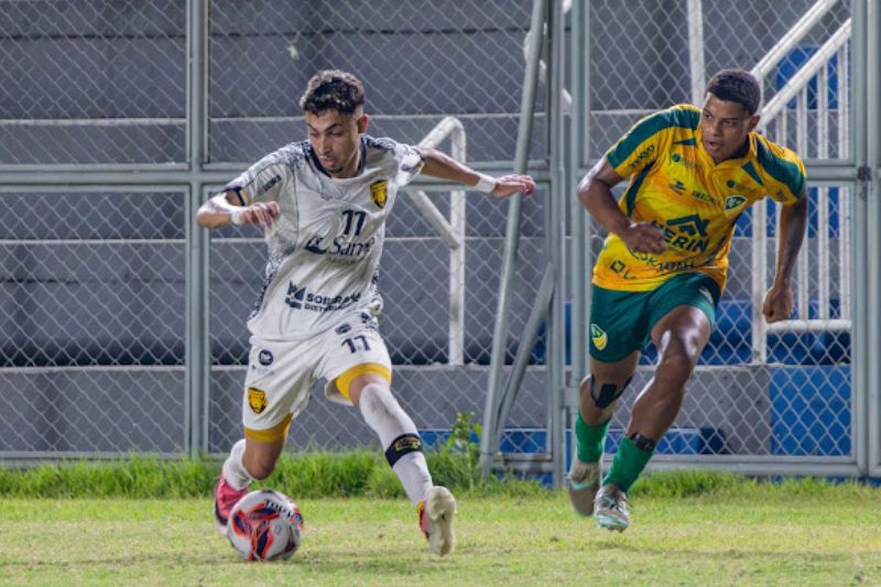 Amazonas eliminou o Monte Roraima na 1ª Fase da Copa do Brasil Sub-20 (Foto: Marcelo Moreira/FAF)