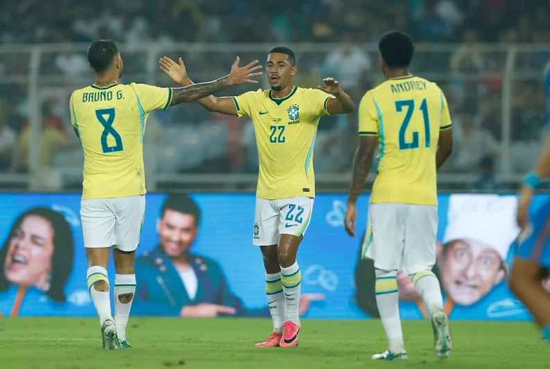 Brasil goleia Índia no último amistoso do ano (Foto: Rafael Ribeiro/CBF)