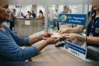 Vítima de violência doméstica precisa obter decisão judicial para receber benefício do INSS (Imagem meramente ilustrativa gerada por IA/Google)