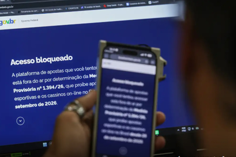 Sites de apostas estão bloqueados desde o início da proibição (Foto: Joédson Alves/ABr)