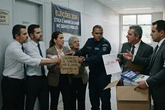 Servidores federais denunciam censura da Justiça Eleitoral a canal da entidade no Instagram (Imagem meramente iulustrativa gerada por IA/Google)