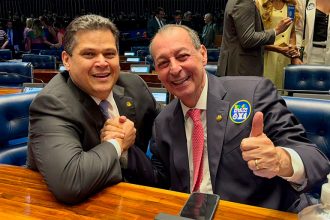 Davi Alcolumbre e Omar Aziz