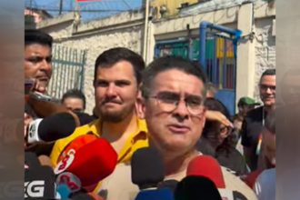 David Almeida disse estar confiante de que disputará o segundo turno (Imagem: Facebook/Reprodução)