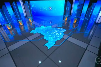 Cenário do debate da TV Globo