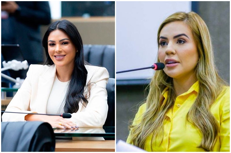 Deputadas Mayra Dias e Débora Menezes foram reeleitas este ano (Fotos: Divulgação)