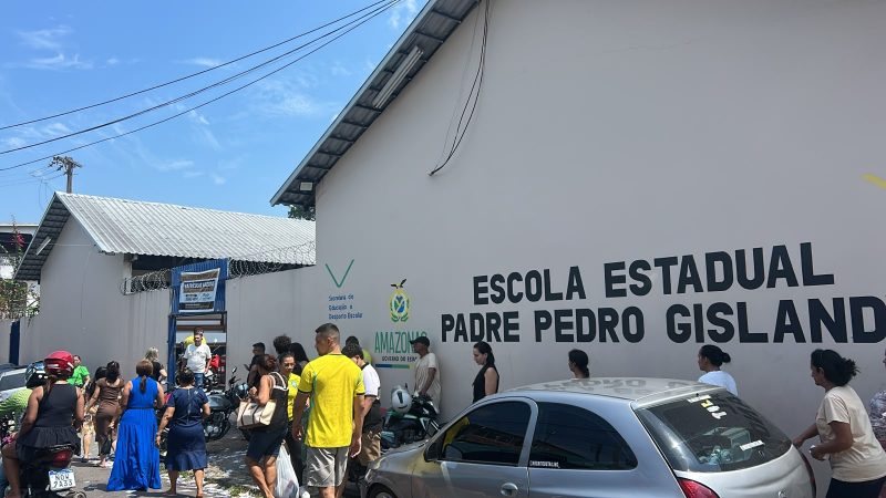 Idoso morre em Escola na Compensa (Foto: Divulgação)