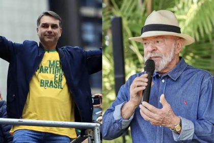 Flávio e Lula disputam o 2º turno em 25 de outubro (Fotos: Fábio Rodrigues Pozzebom e Paulo Pinto/Agência Brasil)