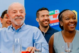 Ana Elisa com Lula