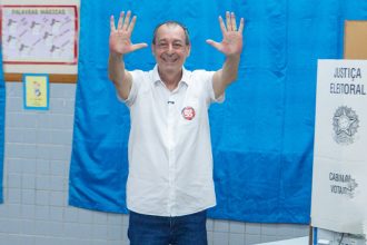 Omar Aziz superou a adversária no segundo turno em quase todo o Amazonas (Foto: Kezia Martins/AM ATUAL)