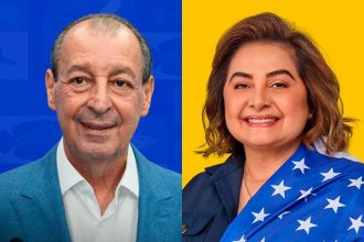 Omar Aziz e Maria do Carmo