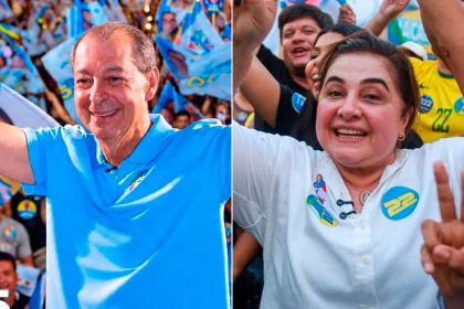 Senador Omar Aziz (PSD) e a empresária Maria do Carmo Seffair (PL) disputam o segundo turno no Amazonas (Fotos: Divulgação)