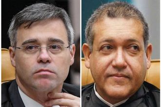 Decisões contra propaganda de Lula e Janja são dos ministros André Mendonça e Kassio Nunes Marques (Fotos: STF/Divulgação)